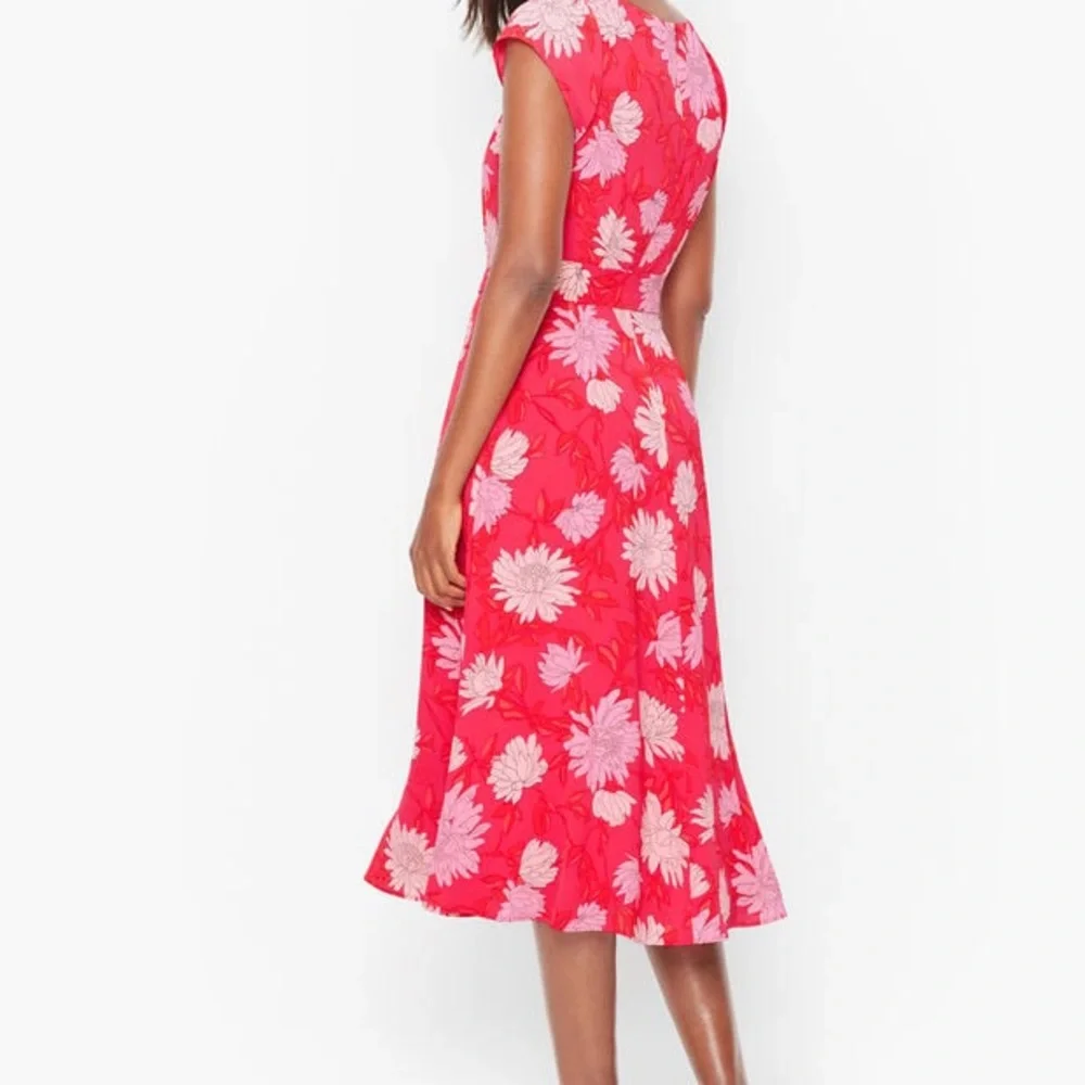 Talbots Belted Midi Shirtdress Chrysanthemum - Picture 3 of 7